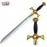 Xena: Warrior Princess Sword, gold (stainless steel) Marto Toledo - frontal