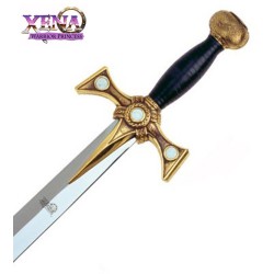 Xena: Warrior Princess Sword, gold (stainless steel) Marto Toledo - hilt detail