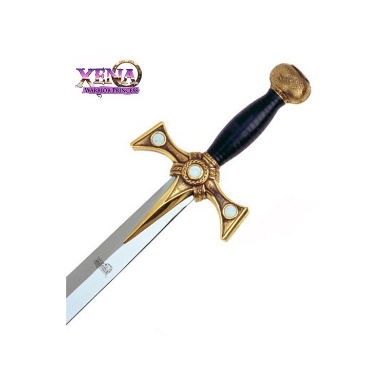 Espada Xena: la Princesa Guerrera, oro (acero inoxidable) Marto Toledo - empuñadura