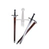 Medieval Sword IV, silver (carbon steel) Marto Toledo - complete