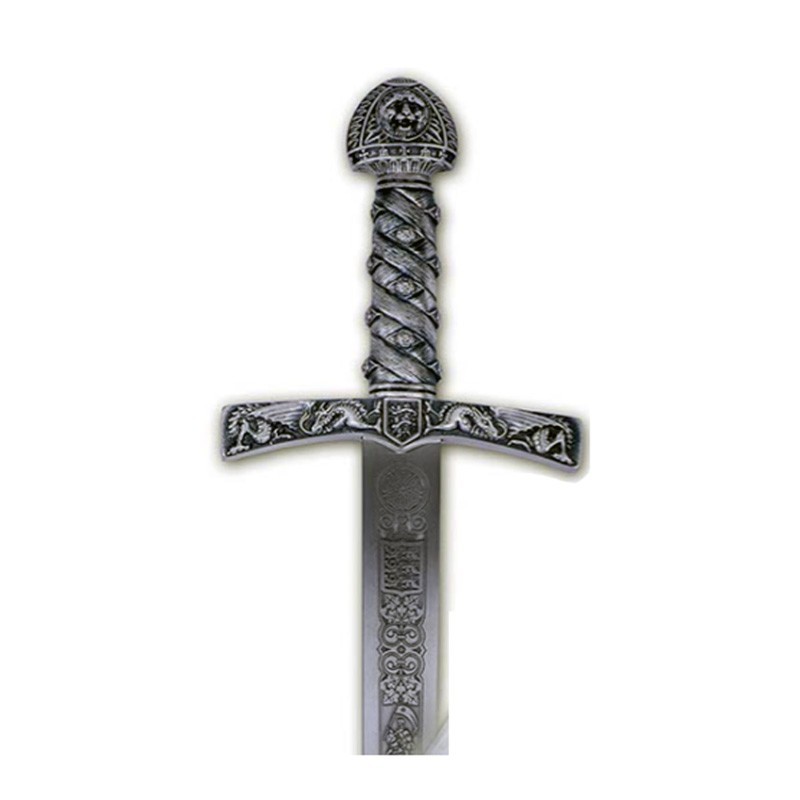 Richard the Lionheart Sword – Cadet Size, silver (stainless steel) Marto Toledo - hilt detail