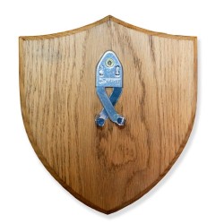 Soporte de Espadas Pared, madera roble - Marto Toledo - frontal