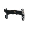 Double Katana Wall Rack, wood black finish - marto toledo - frontal