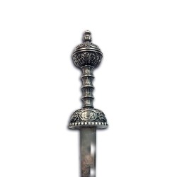 Roman Letter Opener, silver (stainless steel) Marto Toledo - hilt detail