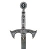 Templar Letter Opener, silver (stainless steel) Marto Toledo - hilt detail