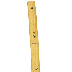 Katana Shirasaya, madera clara (acero inoxidable) Marto Toledo - completa