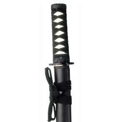 Tantō Grulla, negro (acero inoxidable) Marto Toledo - empuñadura