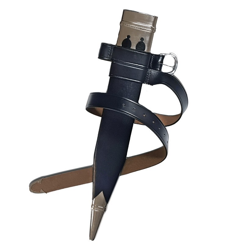 Roman Sword Scabbard, wood and skin - Marto Toledo - Frontal