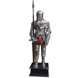 Tournament Medieval Armor, full size (steel) Marto Toledo – Front view