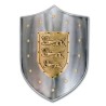 Richard the Lionheart Shield, brass (stainless steel) Marto Toledo - frontal