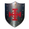 Celtic Cross Shield, red brass (stainless steel) Marto Toledo - frontal