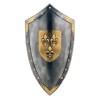 Escudo Flor de Lis Grande, Latón (acero inoxidable) Marto Toledo - frontal