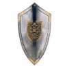 Large Toledo Eagle Shield, brass (stainless steel) Marto Toledo - frontal