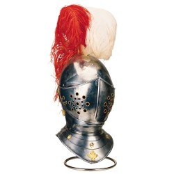 Plain Armor Helmet, Life-size (stainless steel) Marto Toledo - Frontal