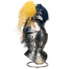 Engraved Armor Helmet, Life-size (stainless steel) Marto Toledo - Frontal