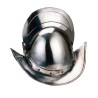 Plain Conquistador Helmet, Life-size (stainless steel) Marto Toledo - Frontal