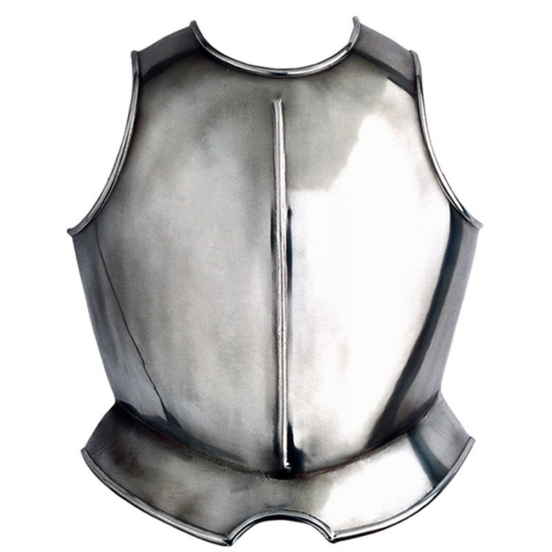 Plain Natural Breastplate, Life-size (stainless steel) Marto Toledo - Frontal
