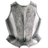 Acid-Etched Natural Breastplate, Life-size (stainless steel) Marto Toledo - Frontal