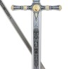 Masonic sword with acid etching, silver (stainless steel) Marto, Toledo - blade
