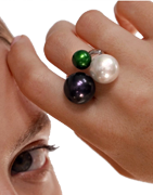 Anillos Majorica – Plata y Oro 18K con Garantía Internacional